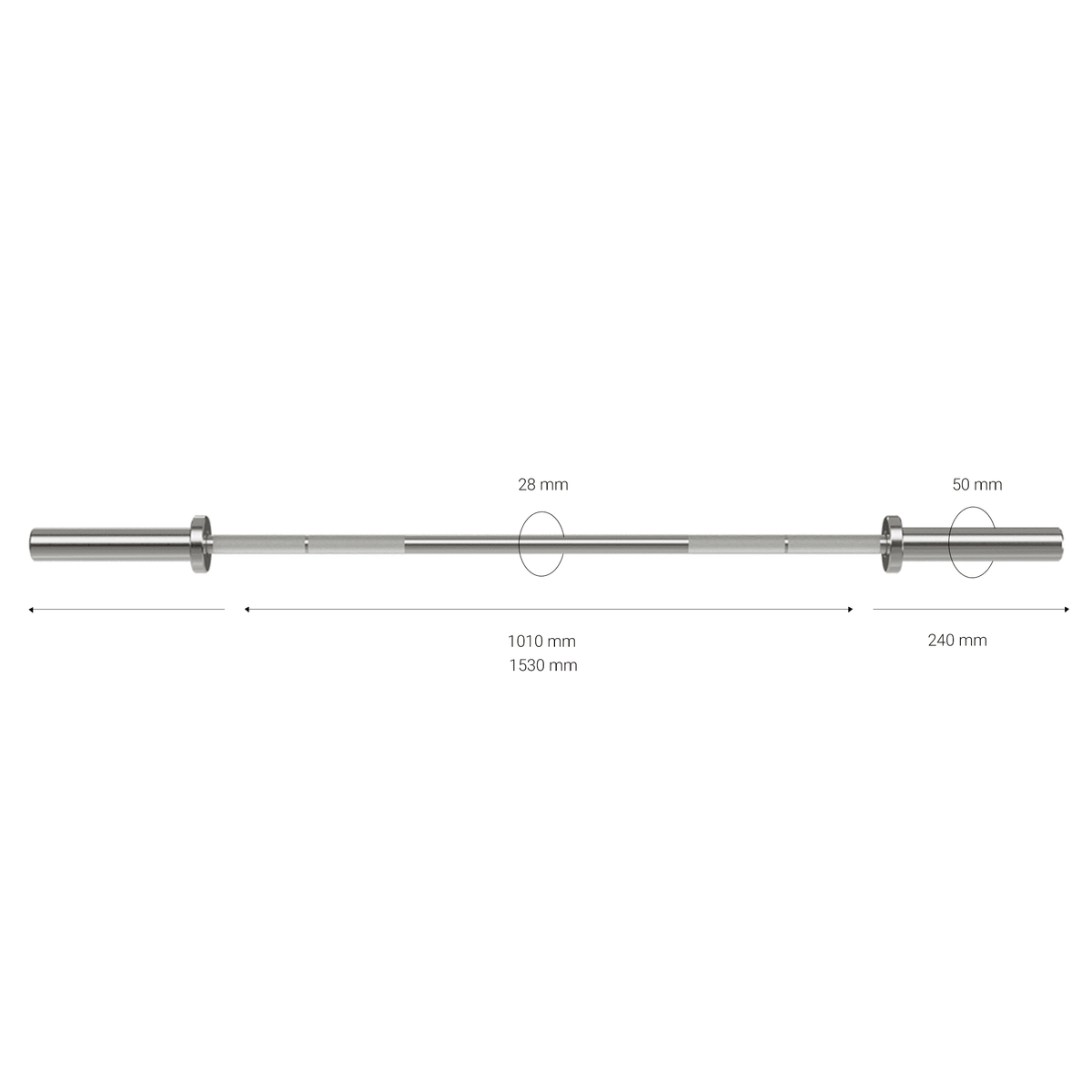 416 Kurzstange 153 cm