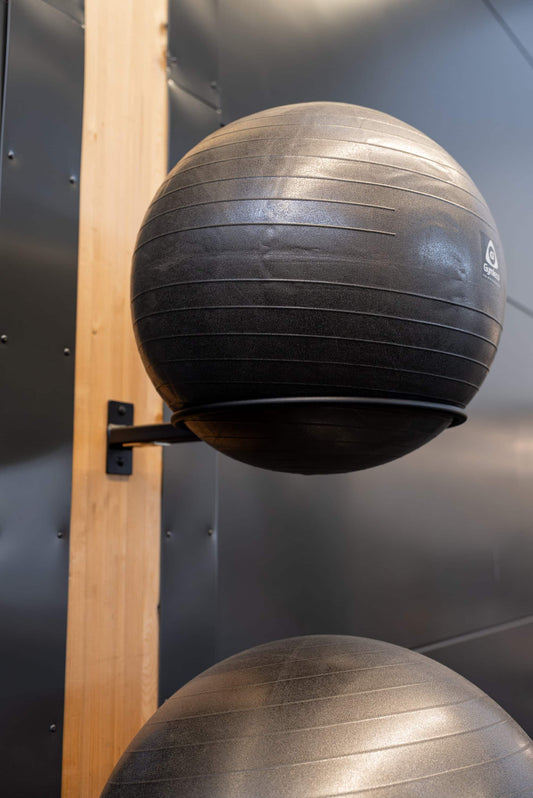 Wall Mounted Rack For Gymballs