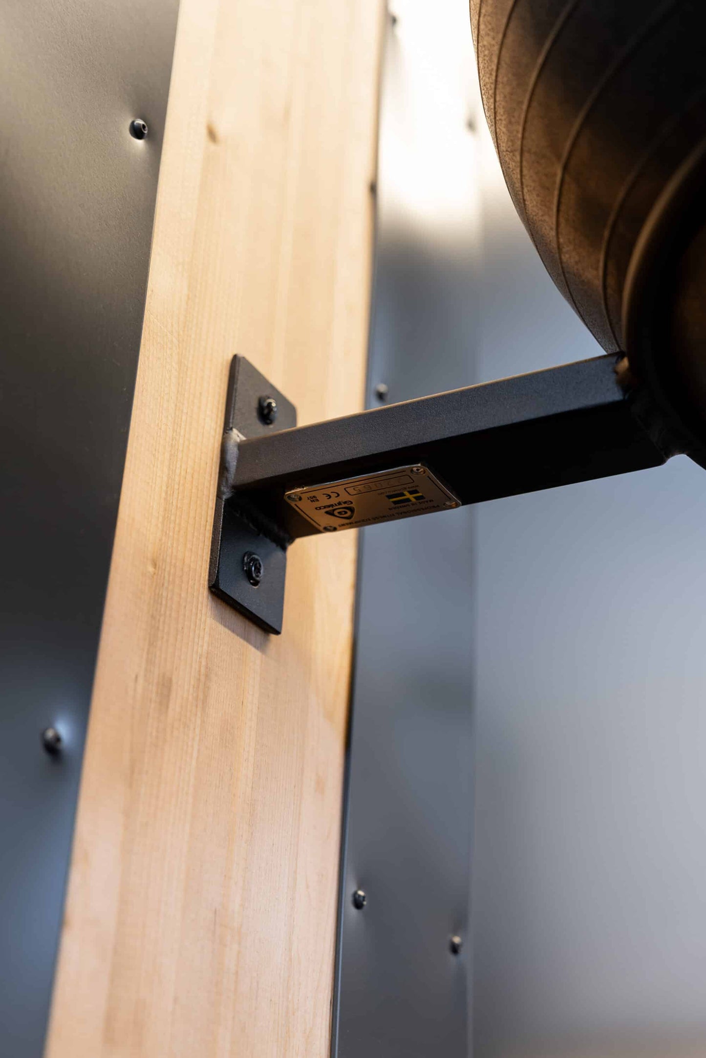 Wall Mounted Rack For Gymballs