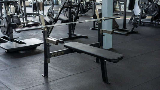 Bench Press with Safety Bar Support