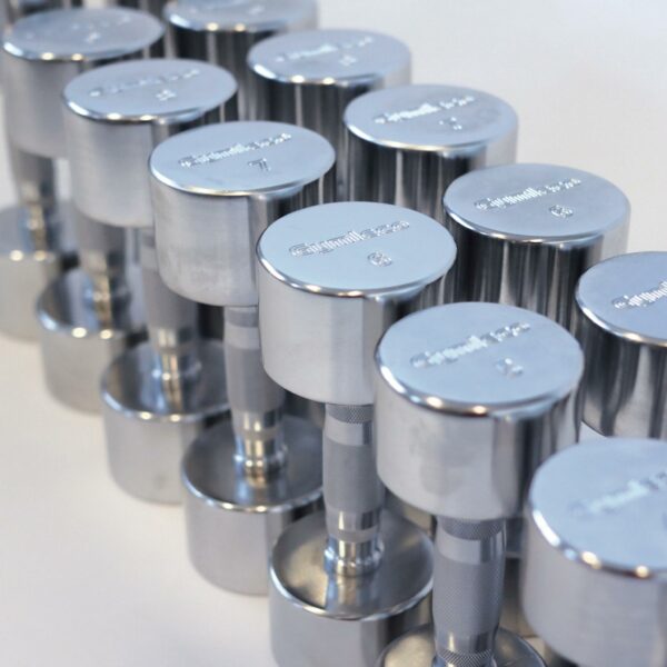 Premium Chrome Dumbbells 1-10 kg