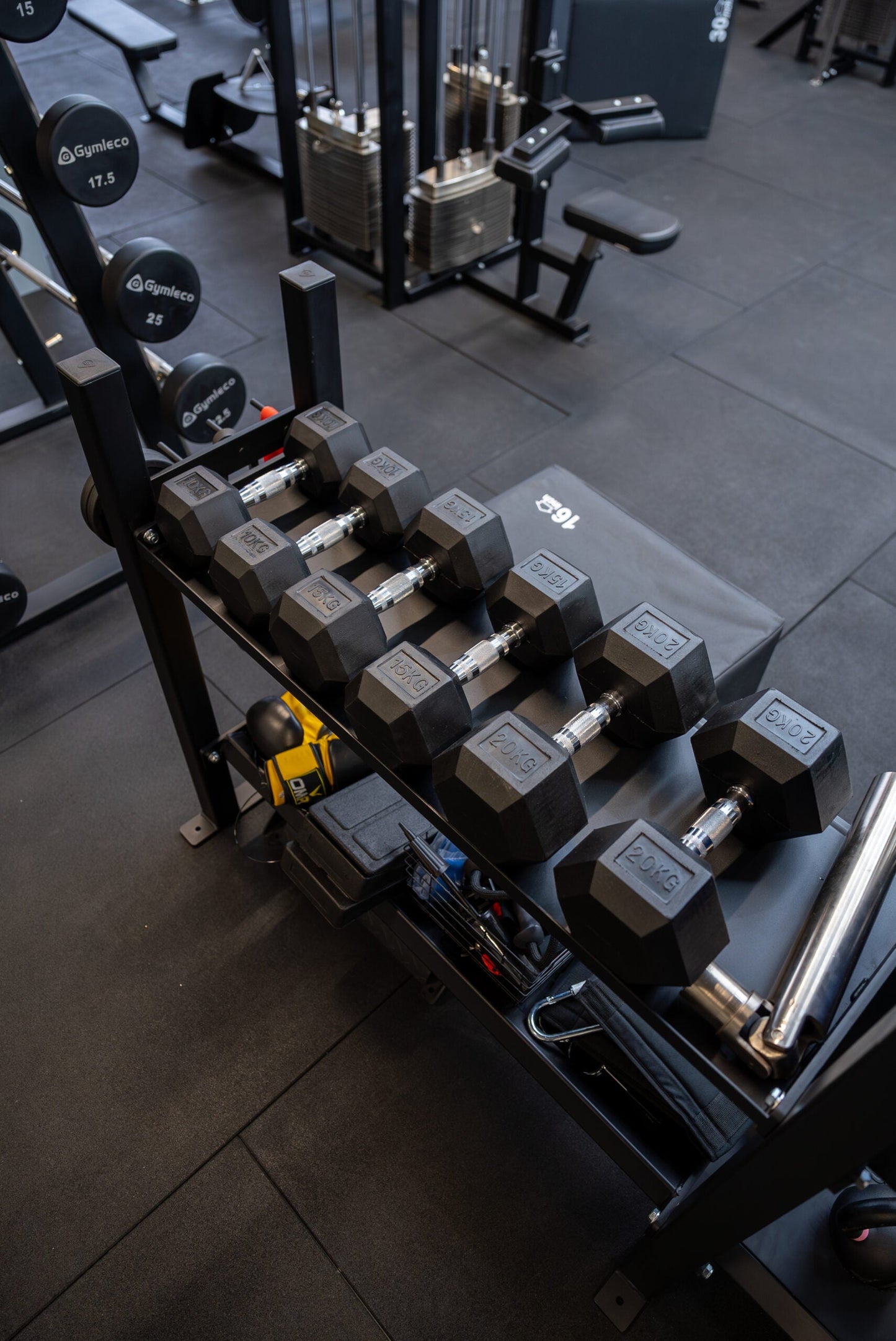 Hexhantlar - Hex dumbbells