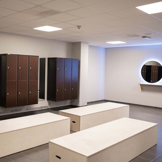 Gym Locker, 6 N-shaped doors