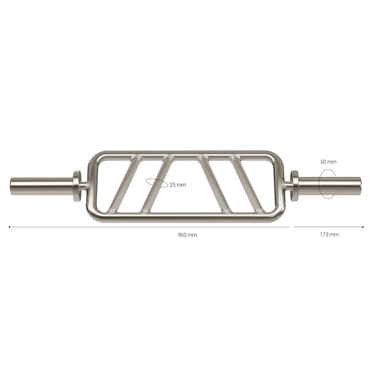 413V Triceps/Biceps Bar, Double V-Grip