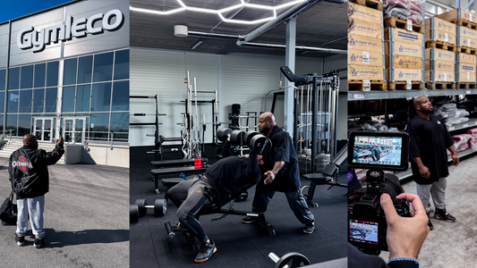 Shaun Clarida auf Gymleco-Gym-Tour 2025