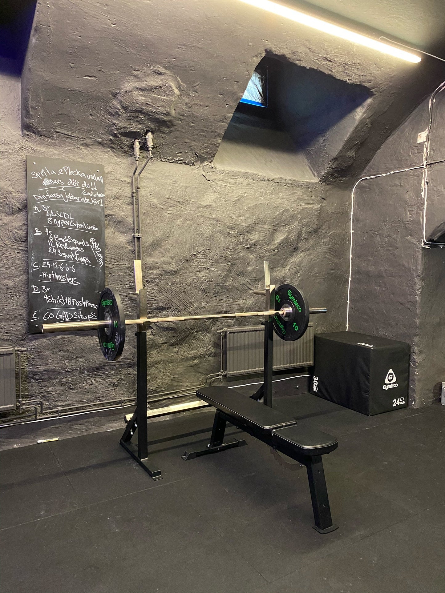 Adjustable Bench Press/Squat Rack