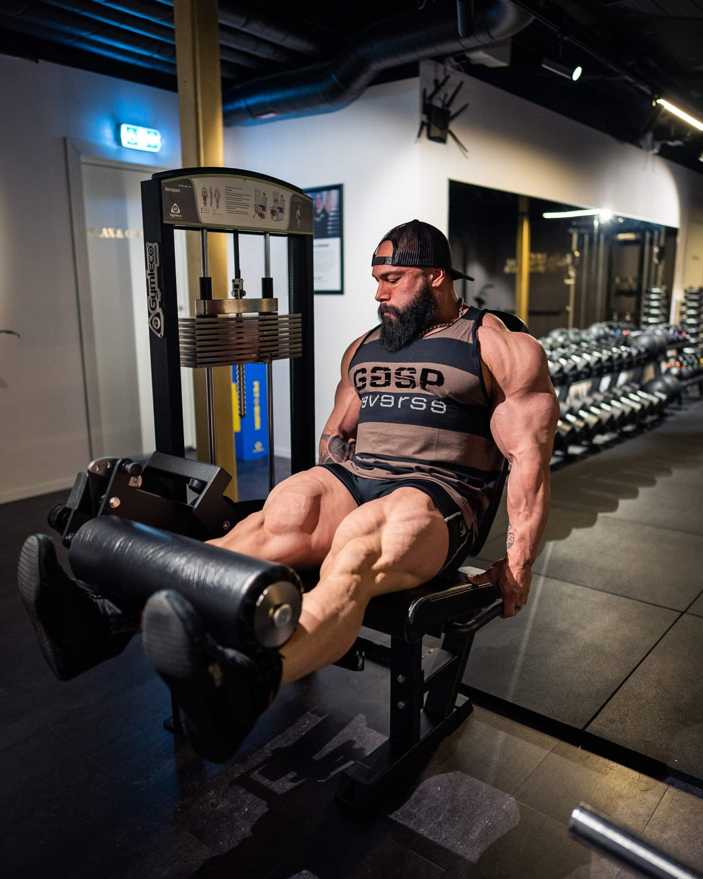 340R Leg Extension, Rehab