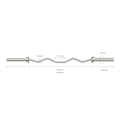 415E Precision Curl Bar