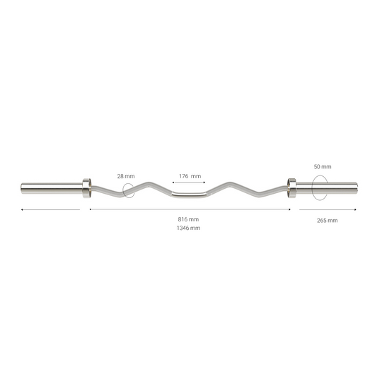 415E Precision Curl Bar