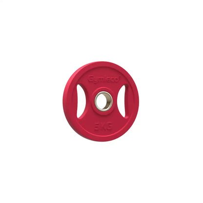 Colored Weight Plates in Rubber with Handles