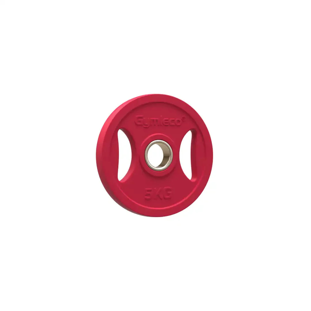 Colored Weight Plates in Rubber with Handles