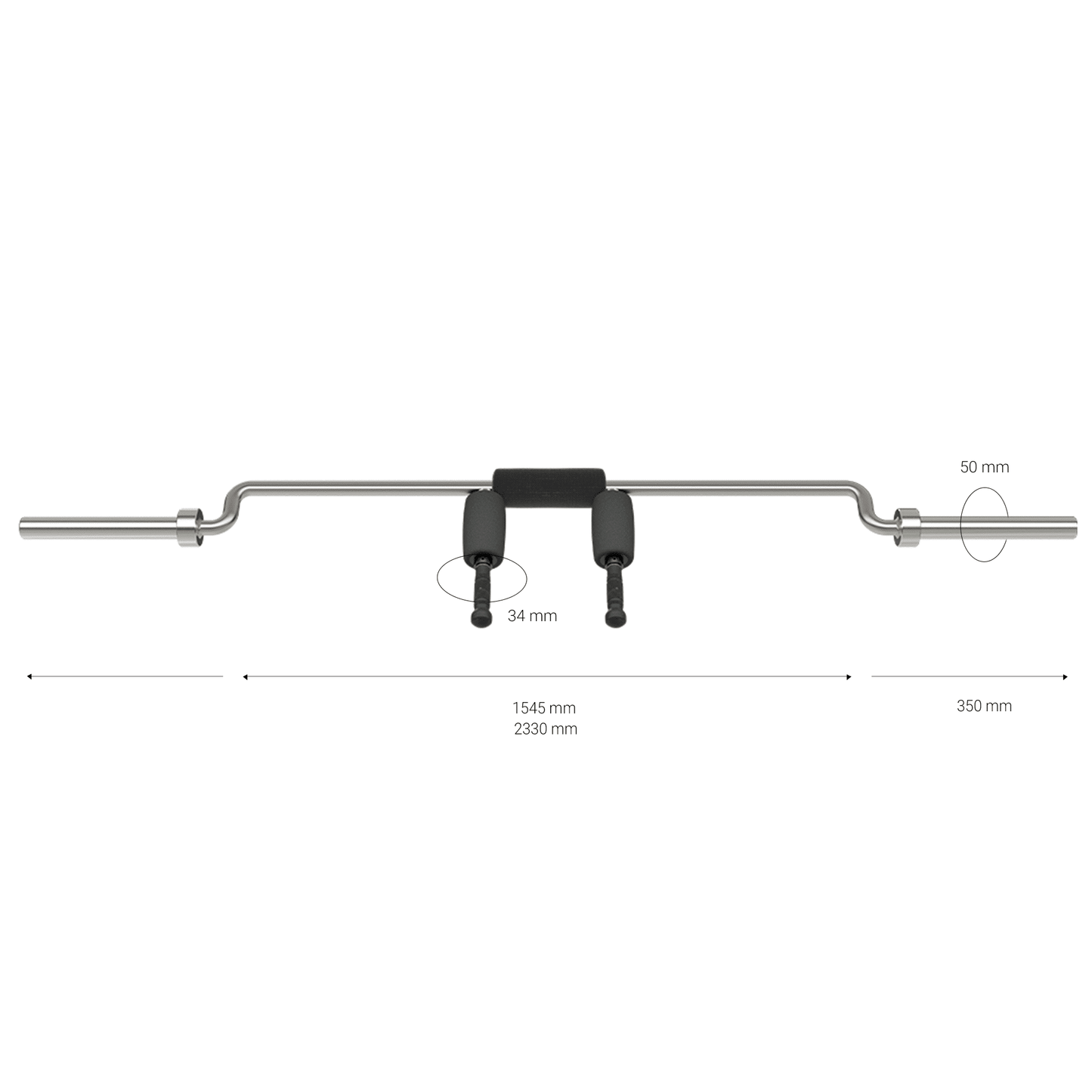 818 Safety Squat Bar