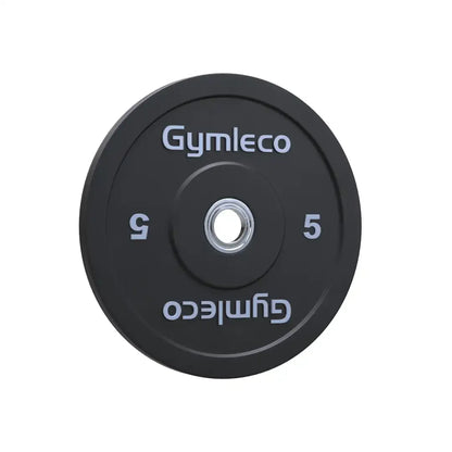 Black Weight Plates in Rubber