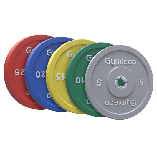 Colored Weight Plates in Rubber