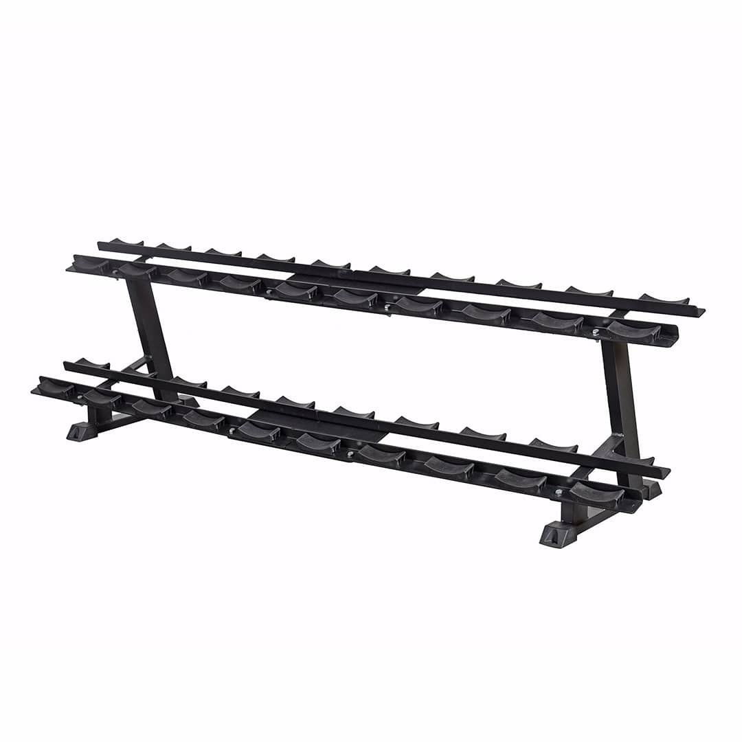 Dumbbell Rack, 10 Pairs, 2.3 m