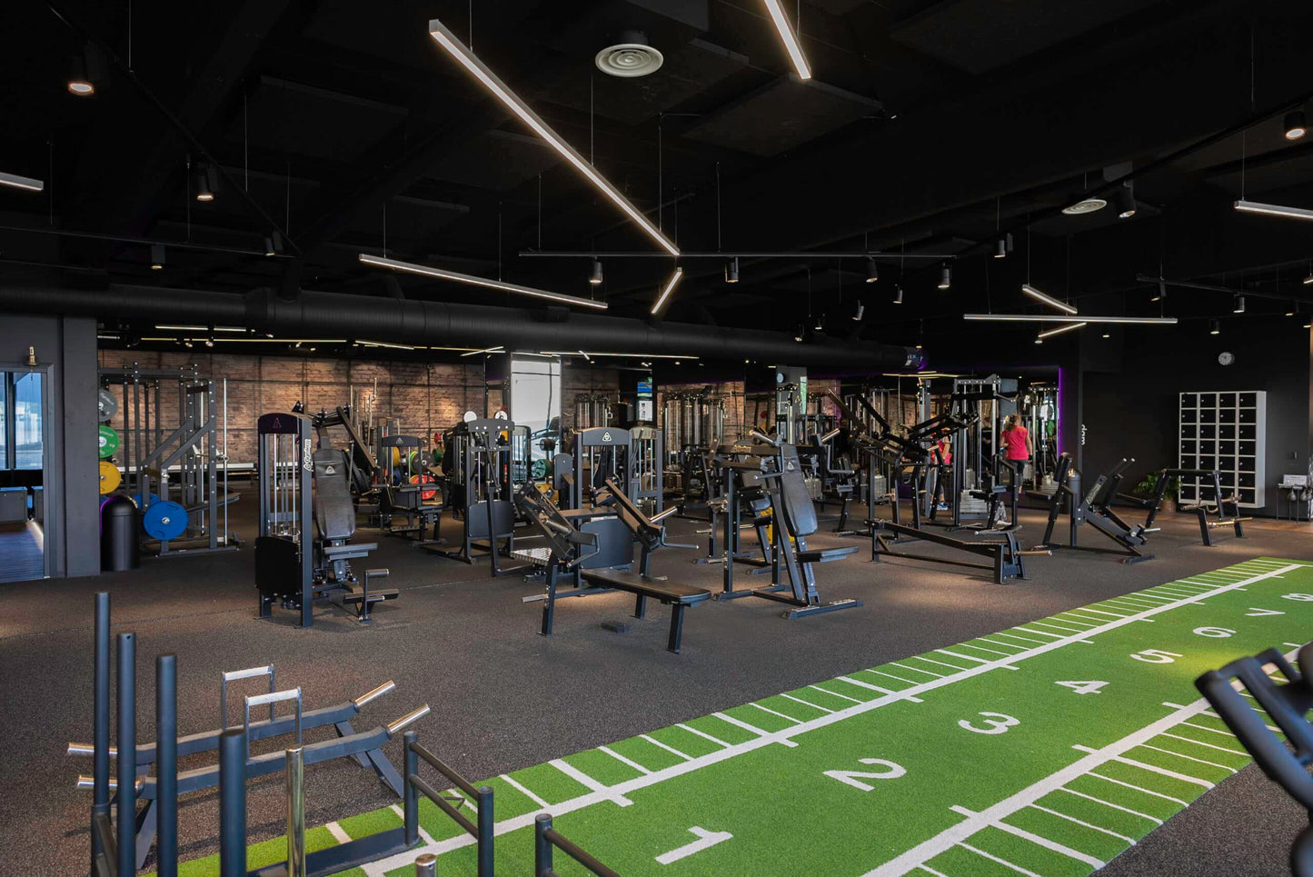 Artificial Gym Grass Track, Green