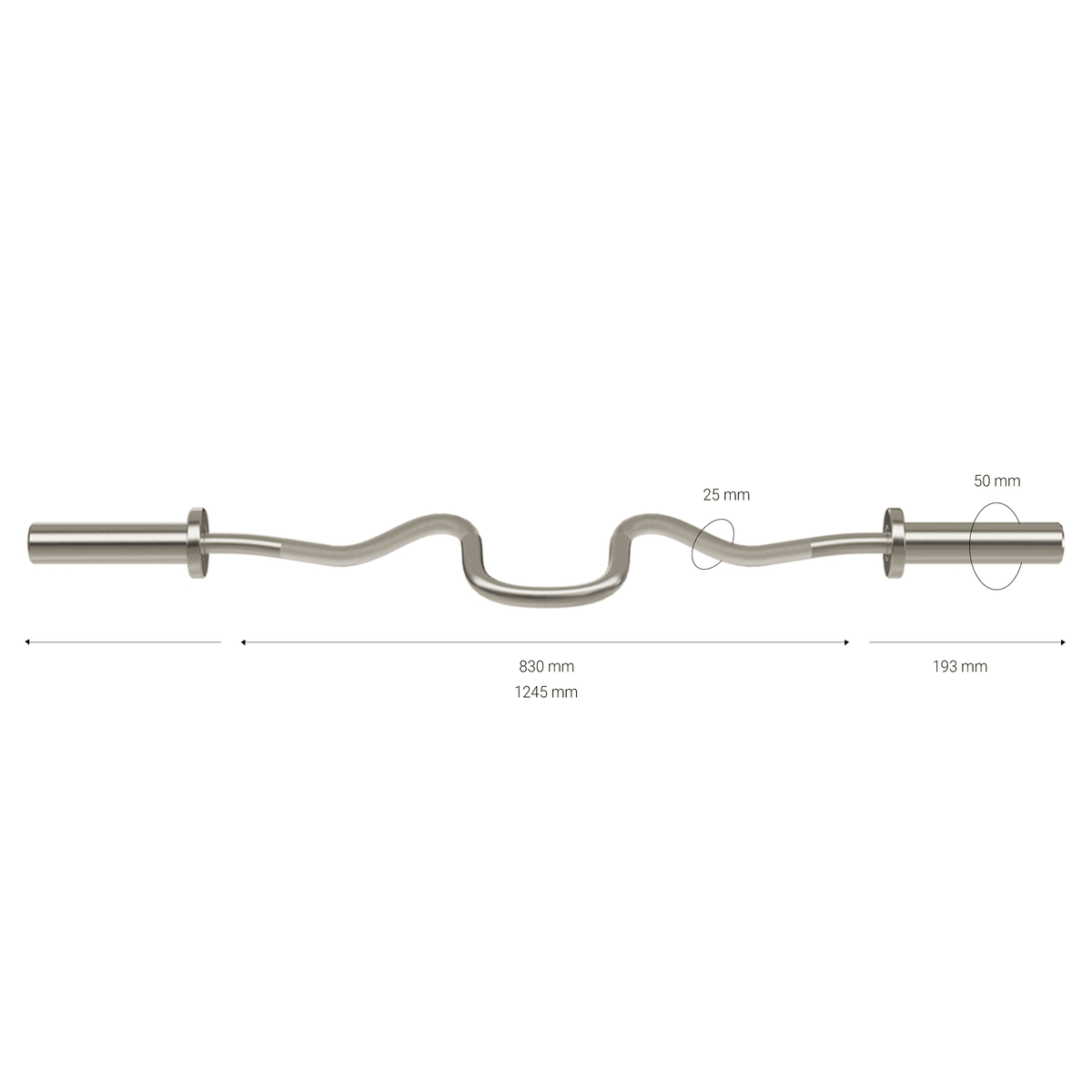 415S Curlstange S-Form – Ansicht 4