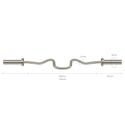 415S Curlstange S-Form – Ansicht 4