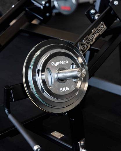 Calibrated steel plates with handles