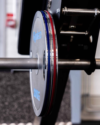 Calibrated steel plates with handles