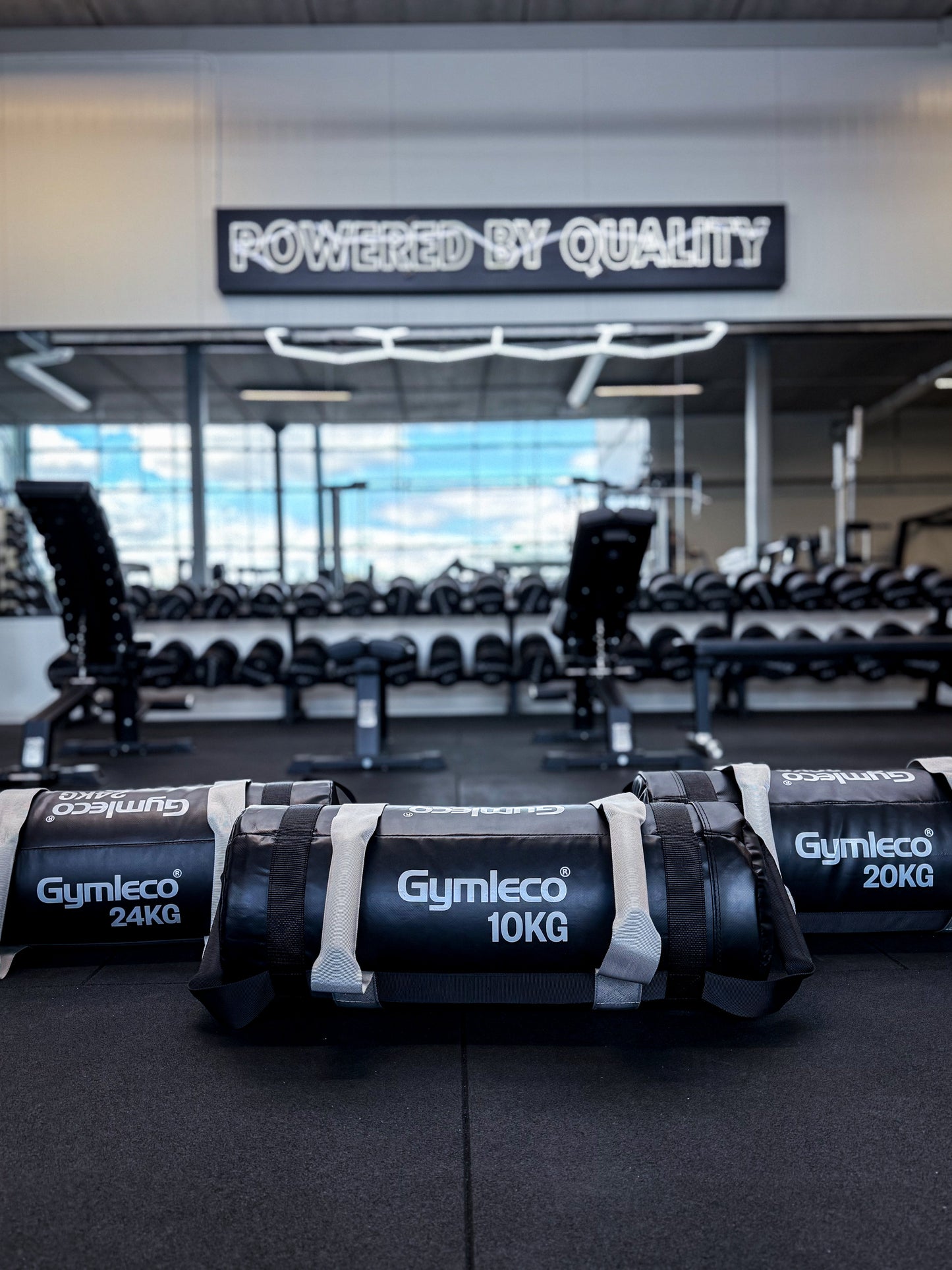 3 different Gymleco Sandbags