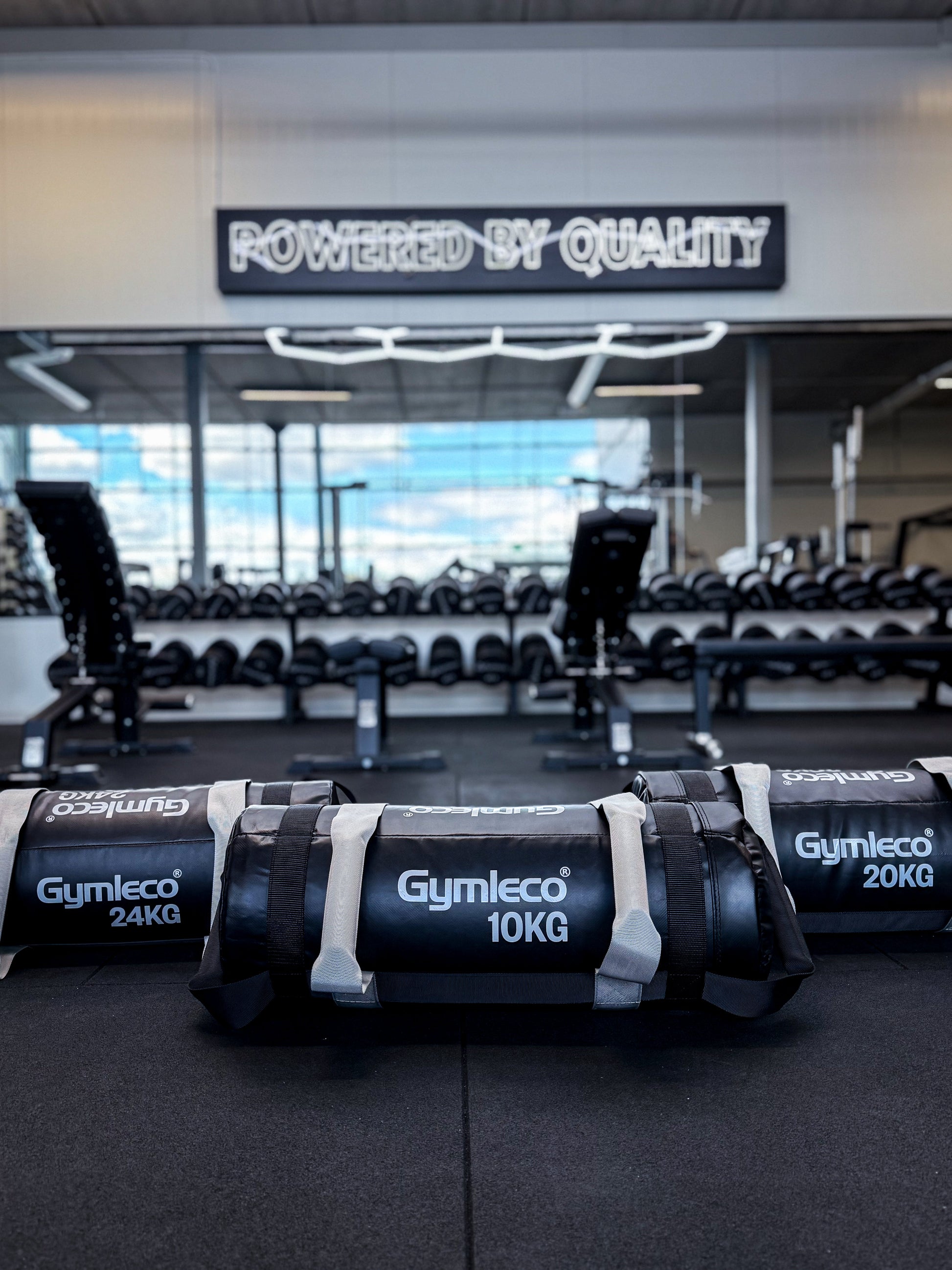 3 different Gymleco Sandbags