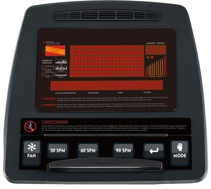 LE22S Stair machine Trappmaskin console