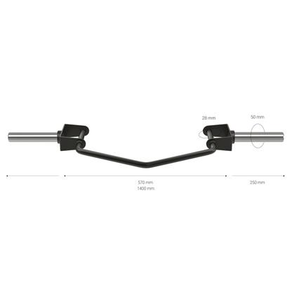 408 Open Deadlift Bar