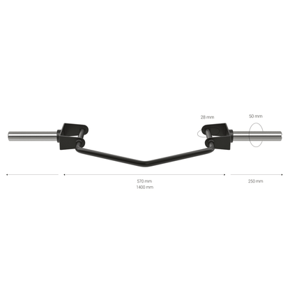 408 Open Deadlift Bar – Ansicht 4