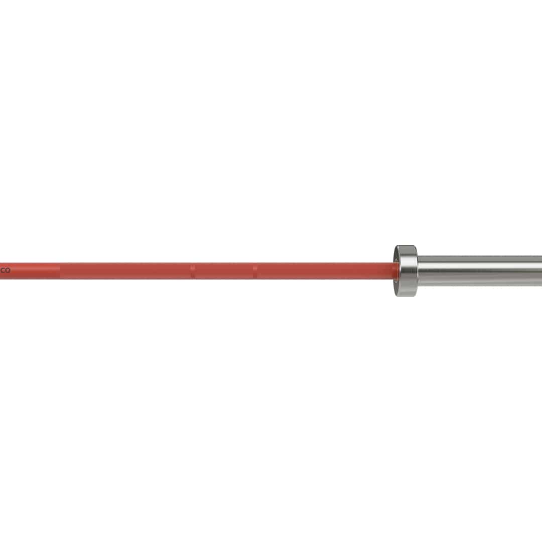 810CR Cerakote Weightlifting Bar, Men, Red