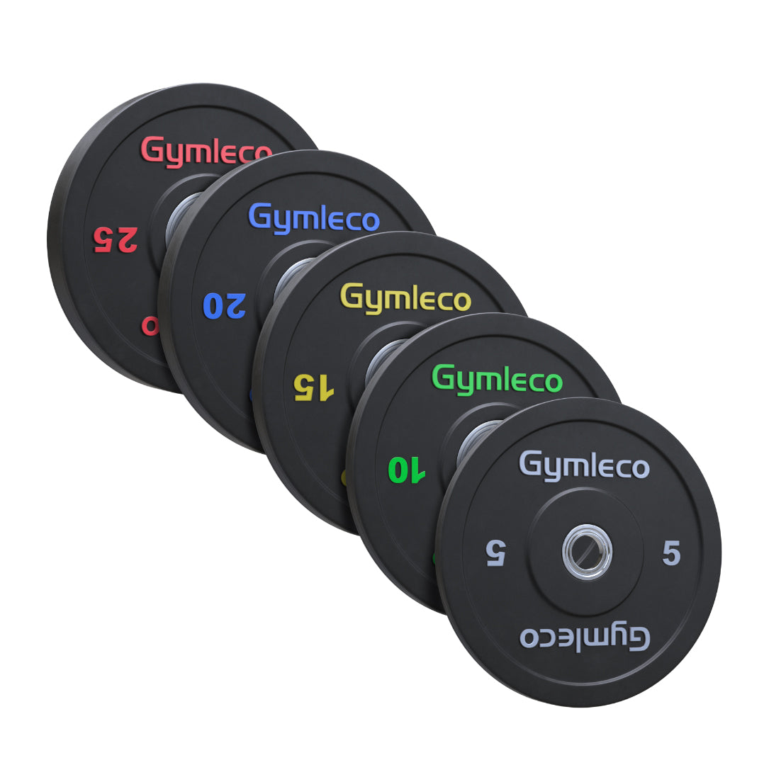 Hantelscheiben Gummi, schwarz – Ansicht 9