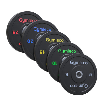 Hantelscheiben Gummi, schwarz – Ansicht 9