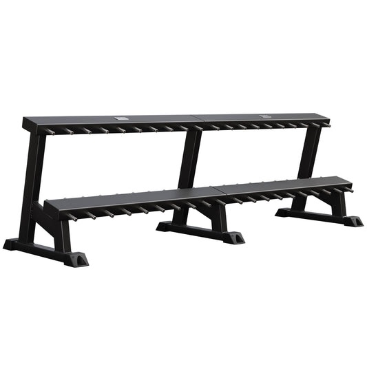 Dumbbell Rack, 10 Paar, 2,4 m