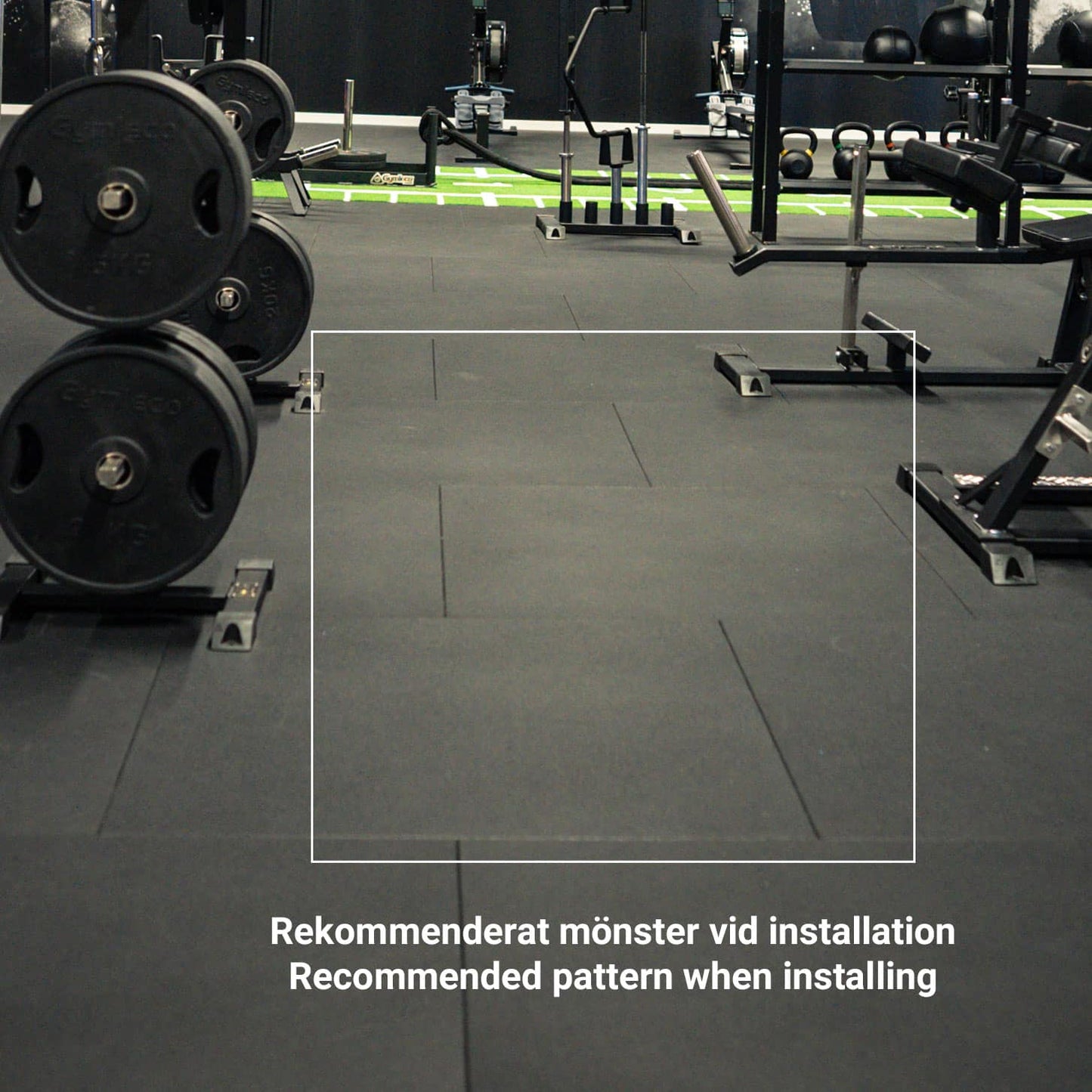 Rubber Tiles 500x500mm