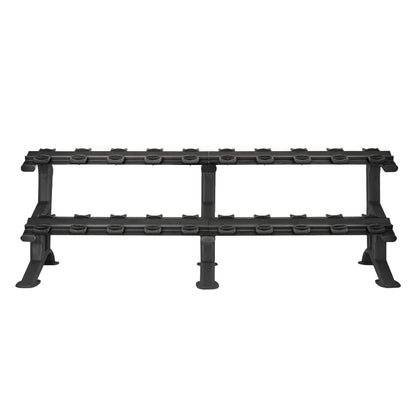 Svart ställ för hantlar - Dumbbells with rack black