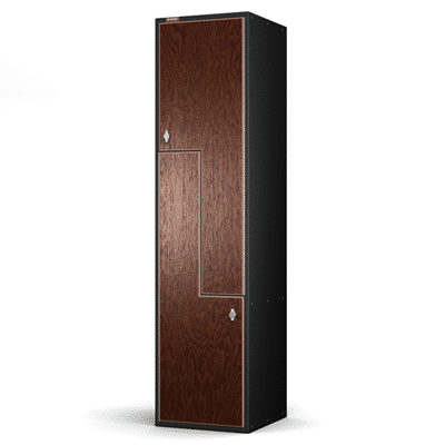 Gym Locker, 2 L-shaped doors