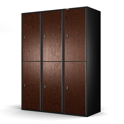 Gym Locker, 6 N-shaped doors